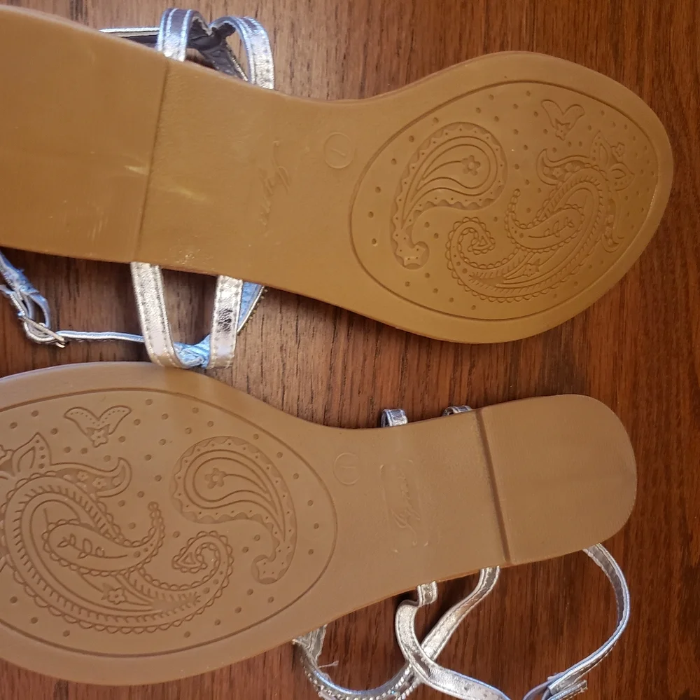 Jynx Rhinestone Sandals! NWOT! - Picture 9 of 9